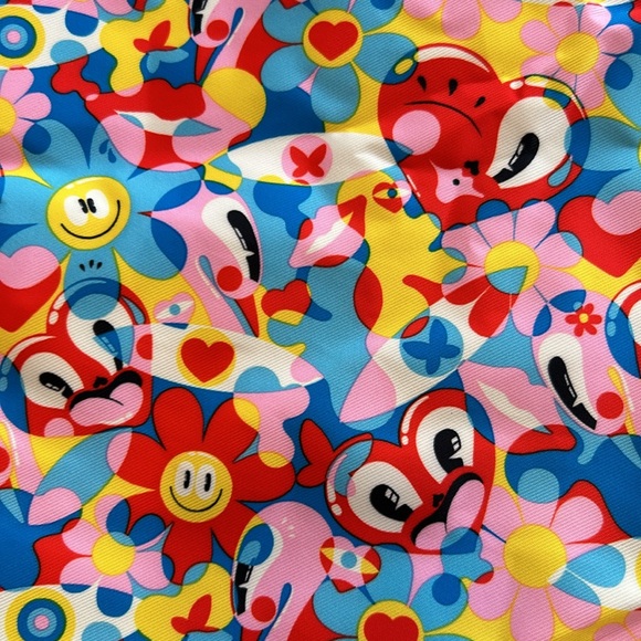 Estee Lauder Hattie Stewart Reversible Nylon Tote Bag NEW - Picture 6 of 9